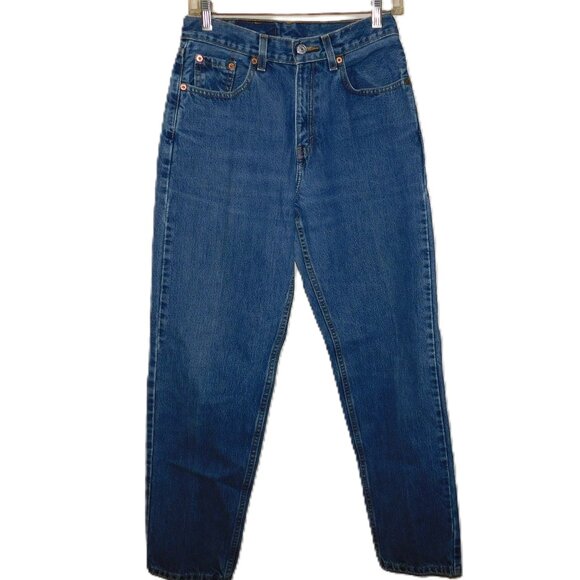 Levi's 560 Loose Fit Straight Leg Denim Jeans Size 6 Miss Medium High Rise Waist - Picture 1 of 5